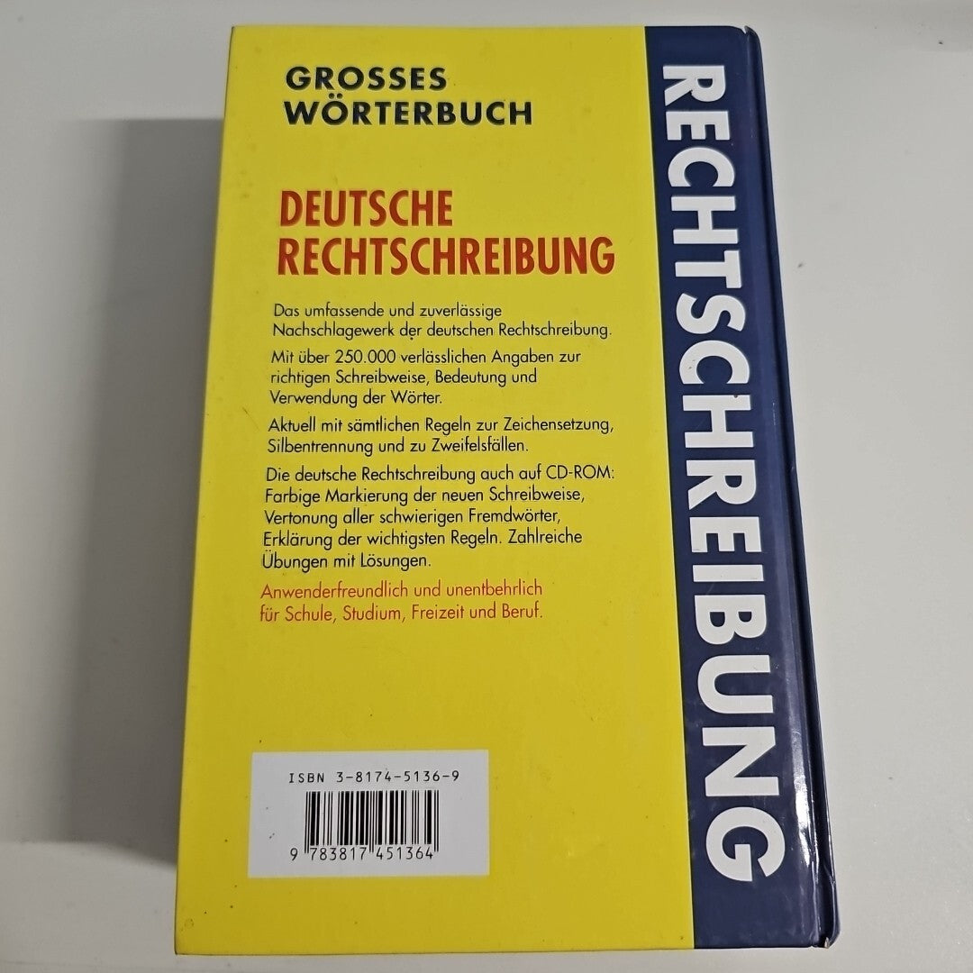 EB1039 Großes Wörterbuch deutsche Rechtschreibung [Chefred.: Ilse Hell]1