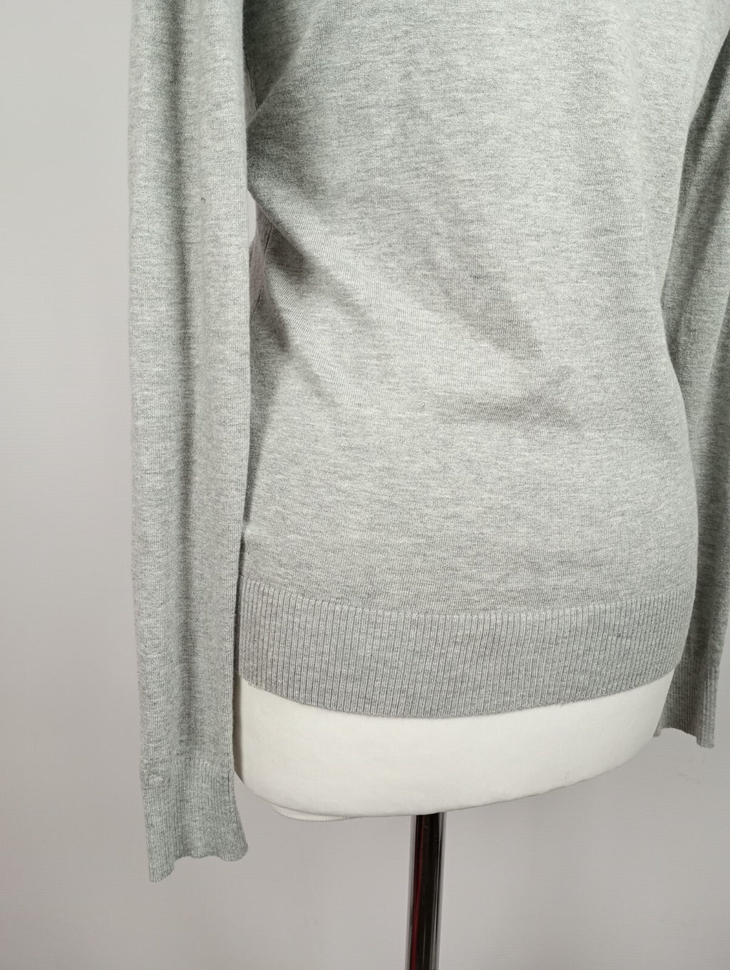 EK5259 Damen Strickjacke von H&M, grau, Gr. 404