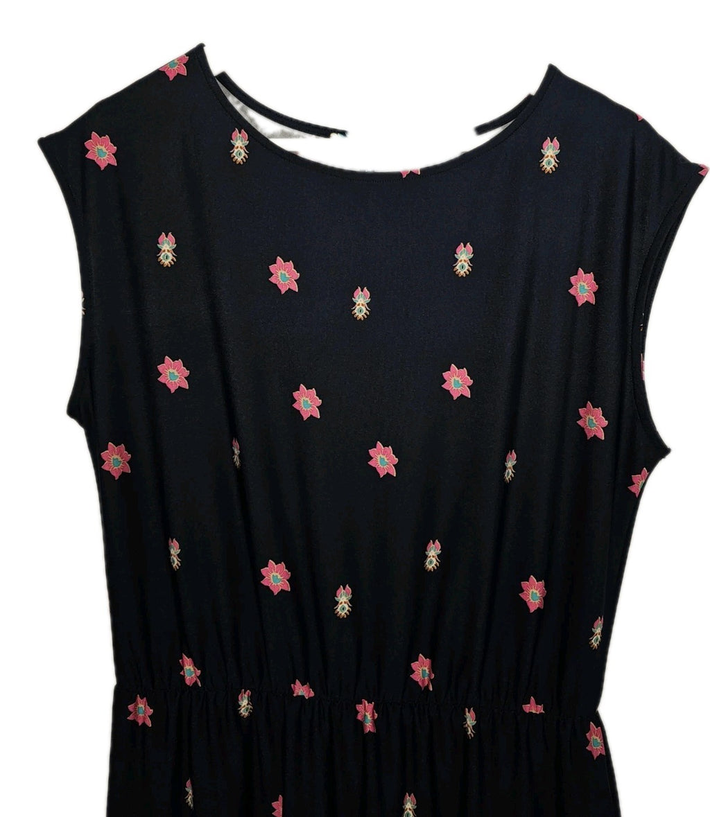 EK9585 Damen Kleid von Laura Torelli, Mehrfarbig, Gr. S (fällt groß aus)1