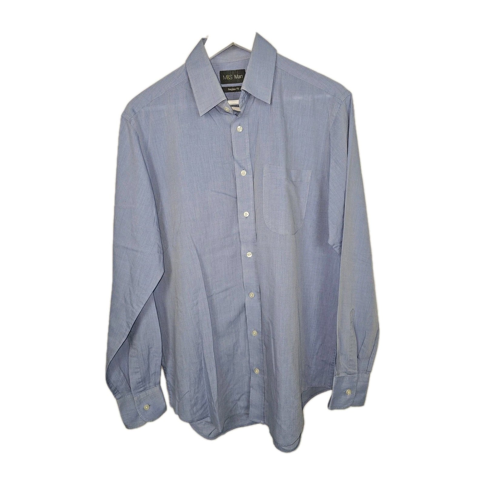 EK4704 Herren Hemd von M&M Man, blau, Gr.410