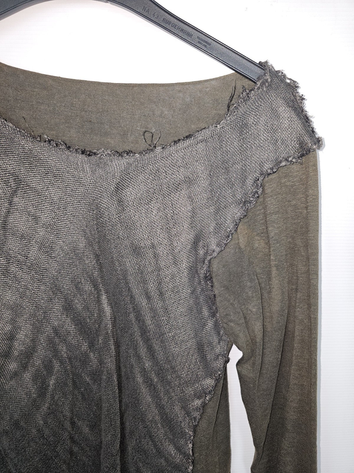 EK8024 Damen Leinen Kleid Made in Germany, Braun, Gr. S3