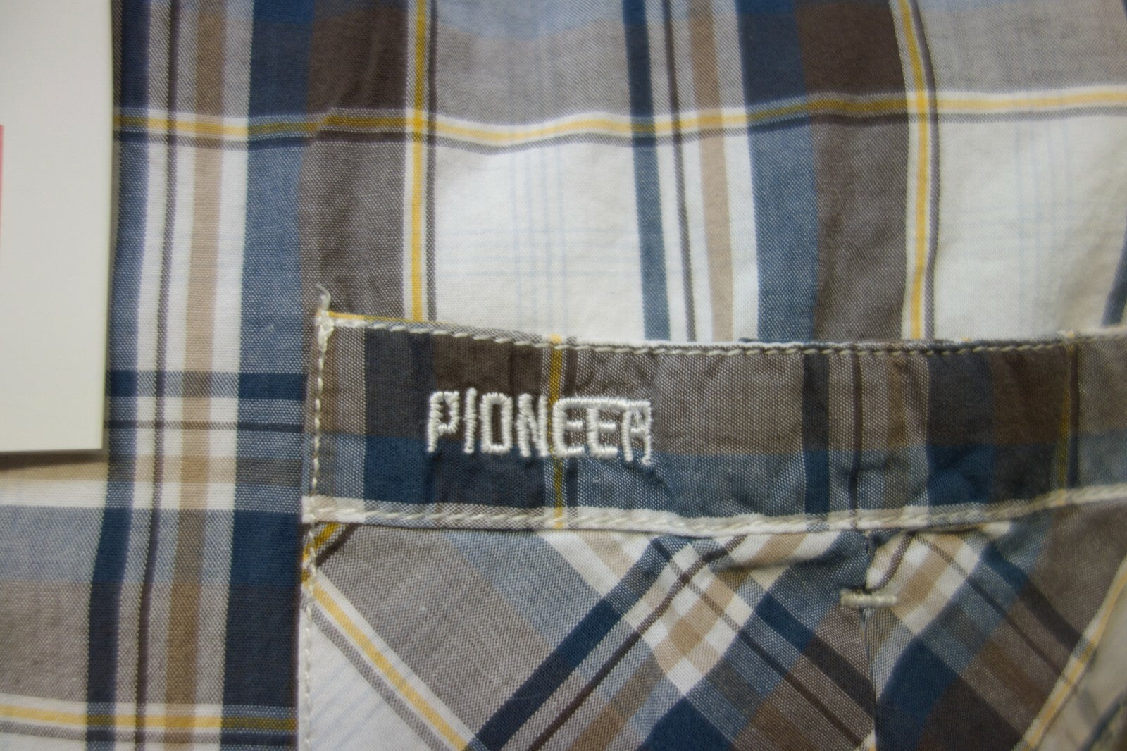 EK1624 Herren Hemd von Pioneer, kariert, Gr. M2