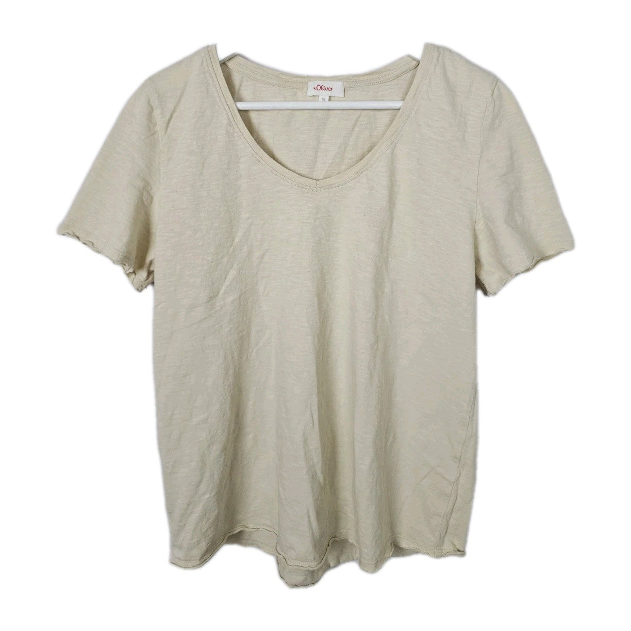 EK5199 Damen T-Shirt von S.Oliver, Beige, Gr. 380