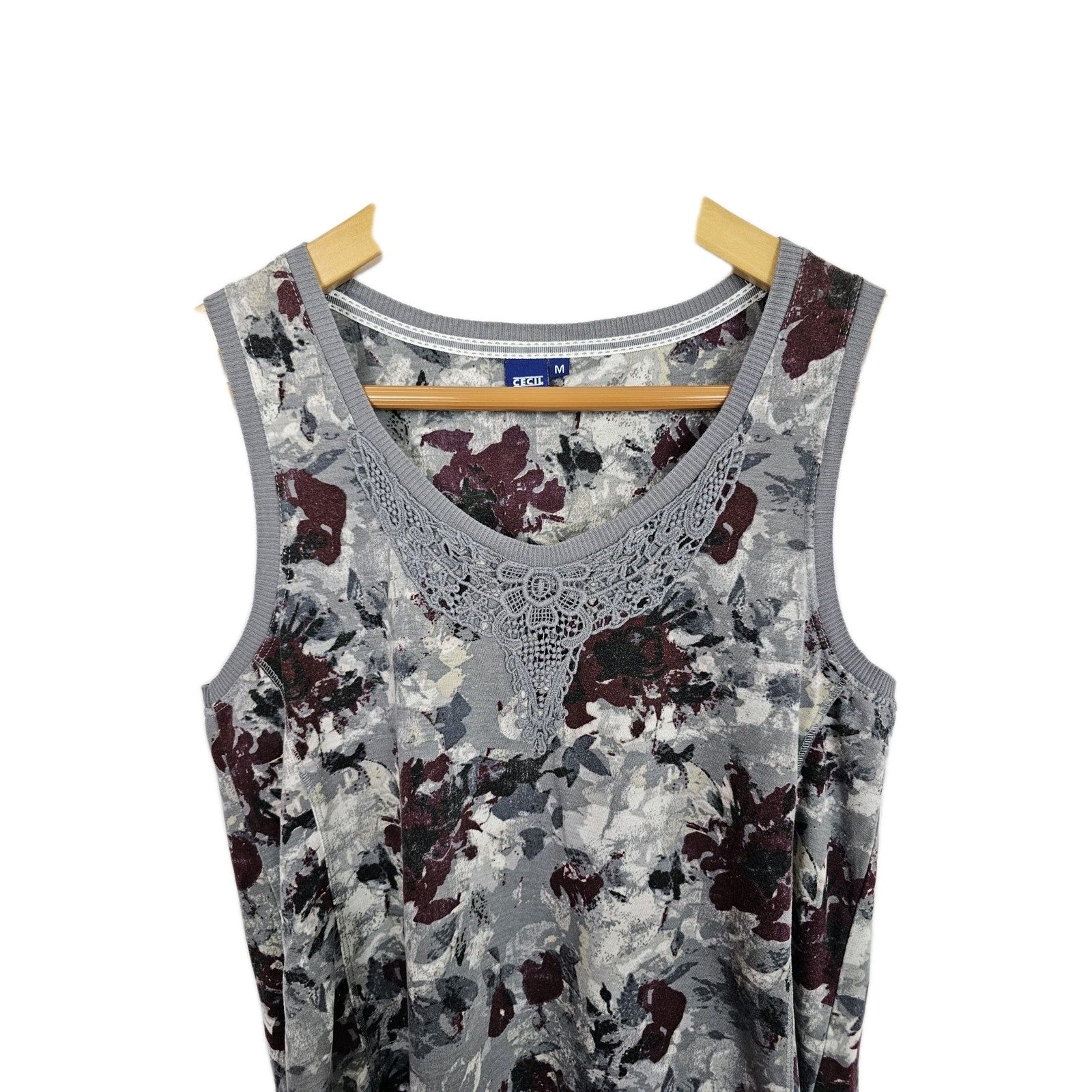 EK8449 Damen Trägershirt von Cecil, grau, Gr.M1