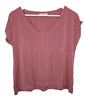 EK9979 Damen T-Shirt von Pieces, altrosa, Gr.L0