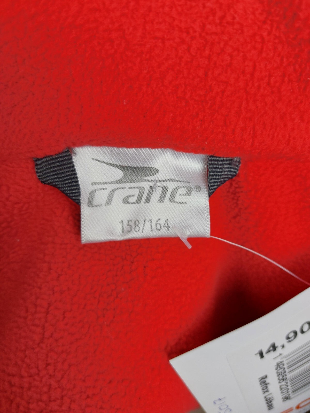 EK5017 Kinder Softshelljacke von Crane, blau/rot, Gr. 158/1648