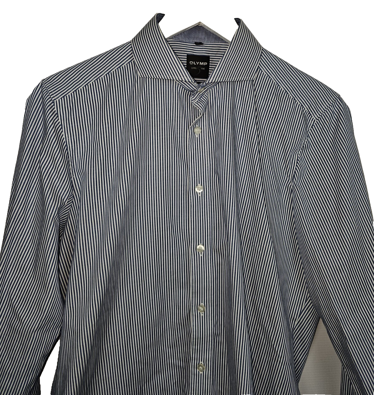 EK7857 Herren Hemd von Olymp,  Blau/Weiß, Gr. 401