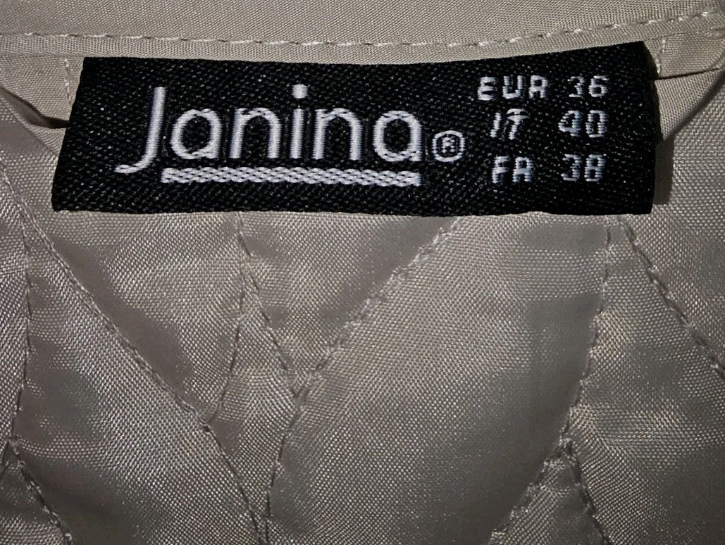EK11189 Damen Leichte Steppjacke von Janina, beige, Gr.362