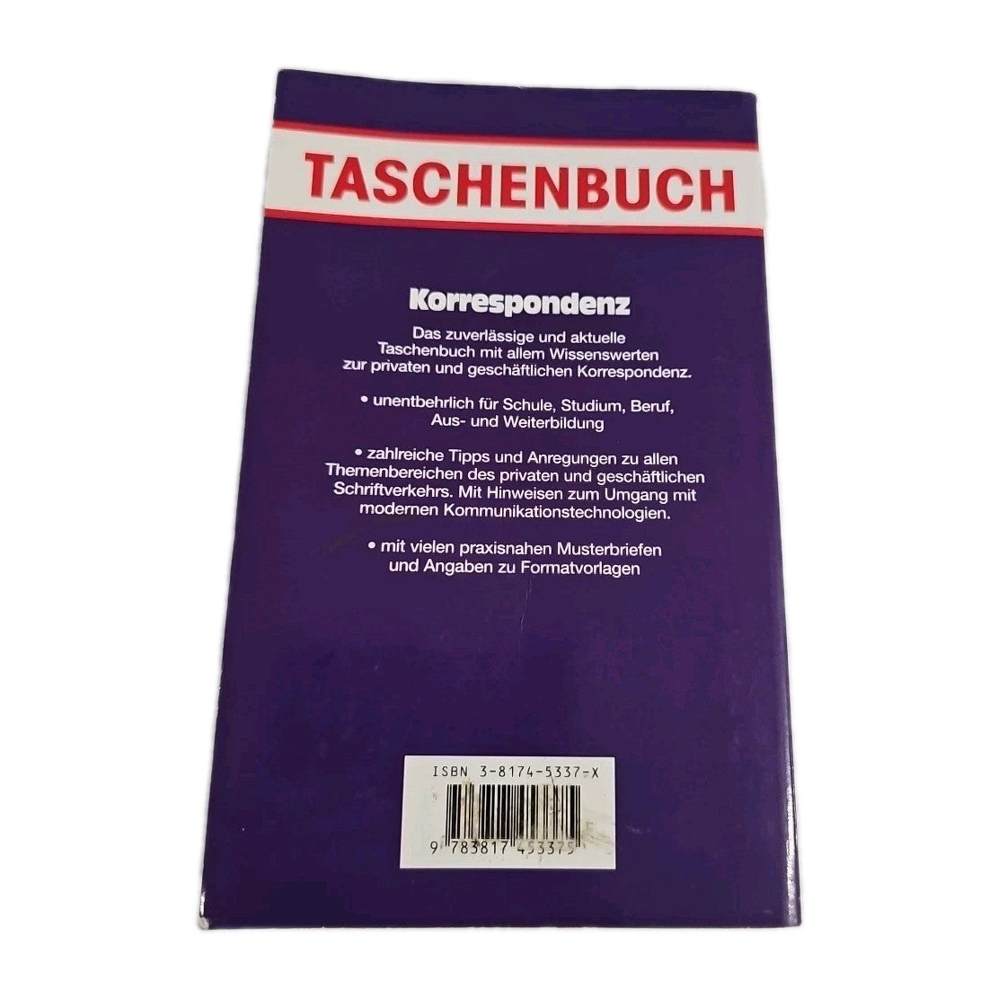 EB3280 Taschenbuch - Korrespondenz1