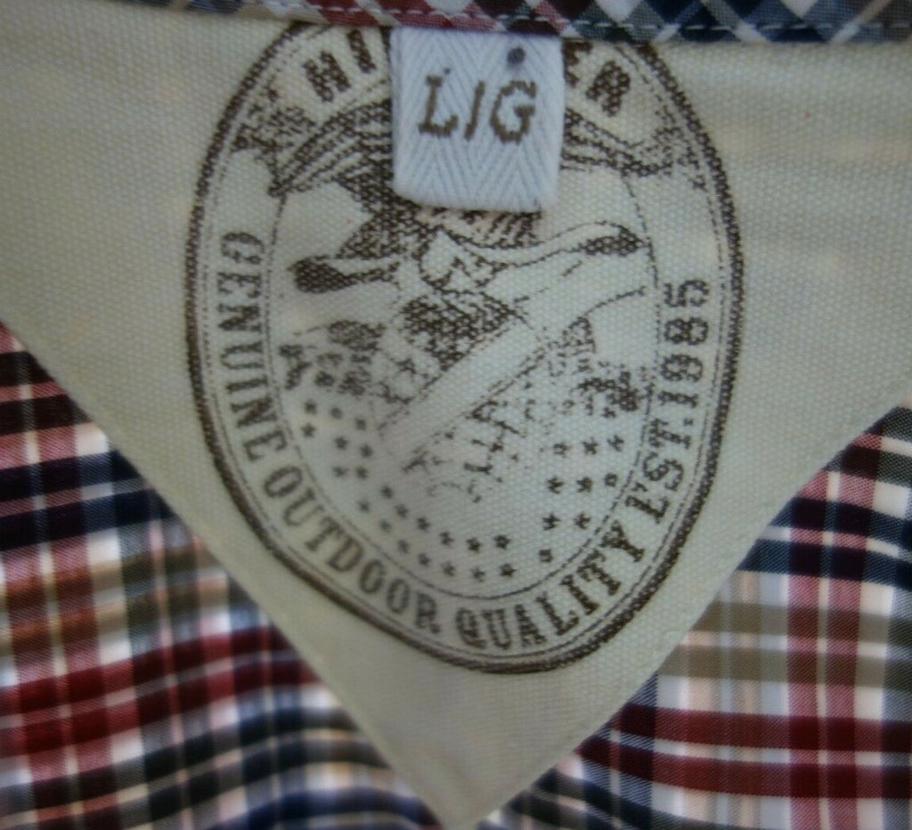 EK0099 Herren Hemd von Tommy Hilfiger, kariert, L5