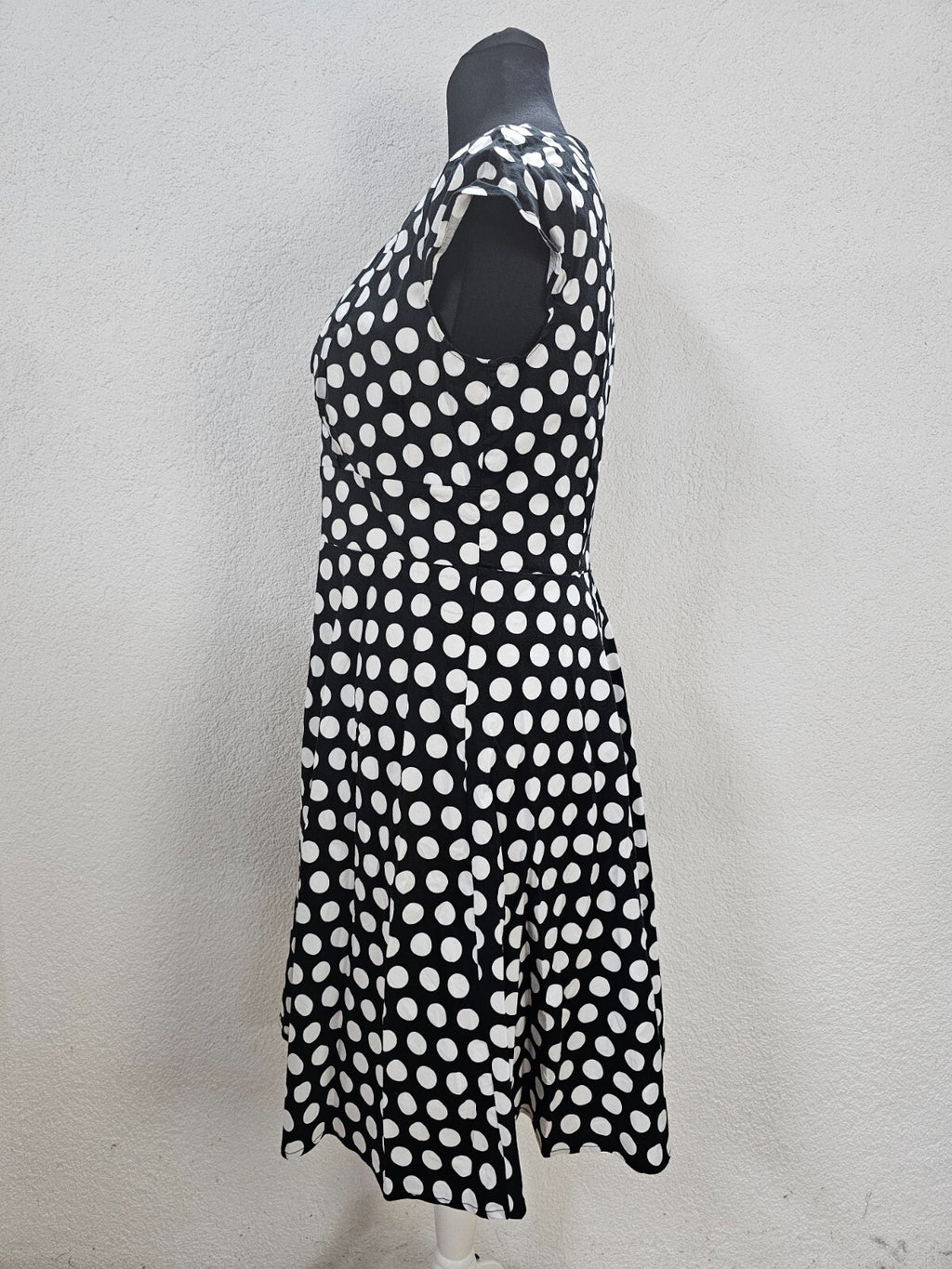 EK6251 Damen Kleid von Bbonlinedress, schwarz-weiß, Gr.3XL3