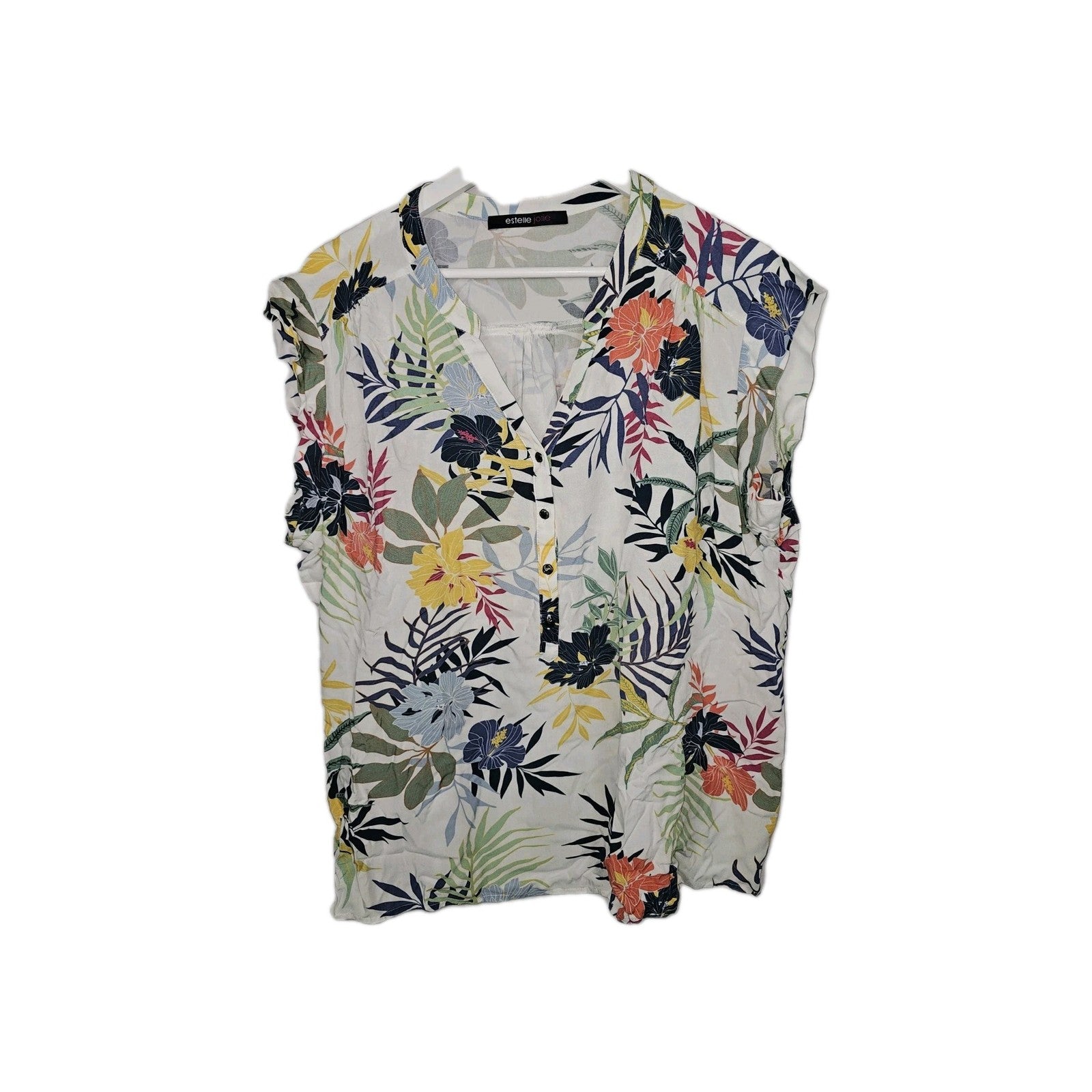 EK10061 Damen T-Shirt Estelle Jolie Gr.M Weiß0