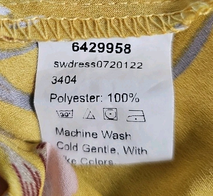 EK10241 Damen Kleid von SheIn, gelb, Gr.S3