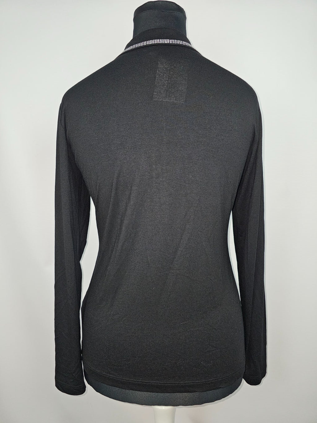 EK5573 Damen Langarmshirt von Alba Moda, schwarz, Gr.406