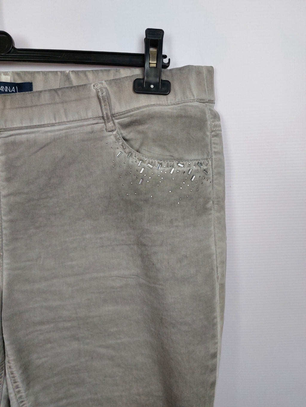 EK3505 Damen Hose von Johanna, grau, Gr.482