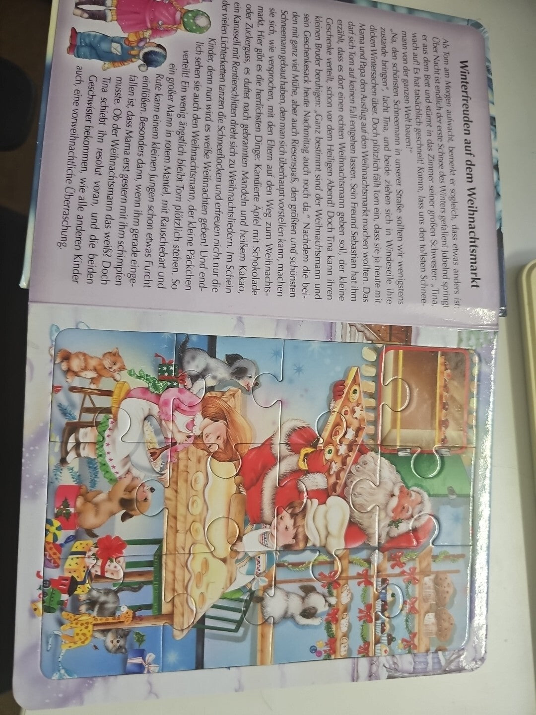 EB 672 Puzzlebuch Weihnachten - Mein Liebstes Weihnachts Puzzlebuch - 5 Puzzles1