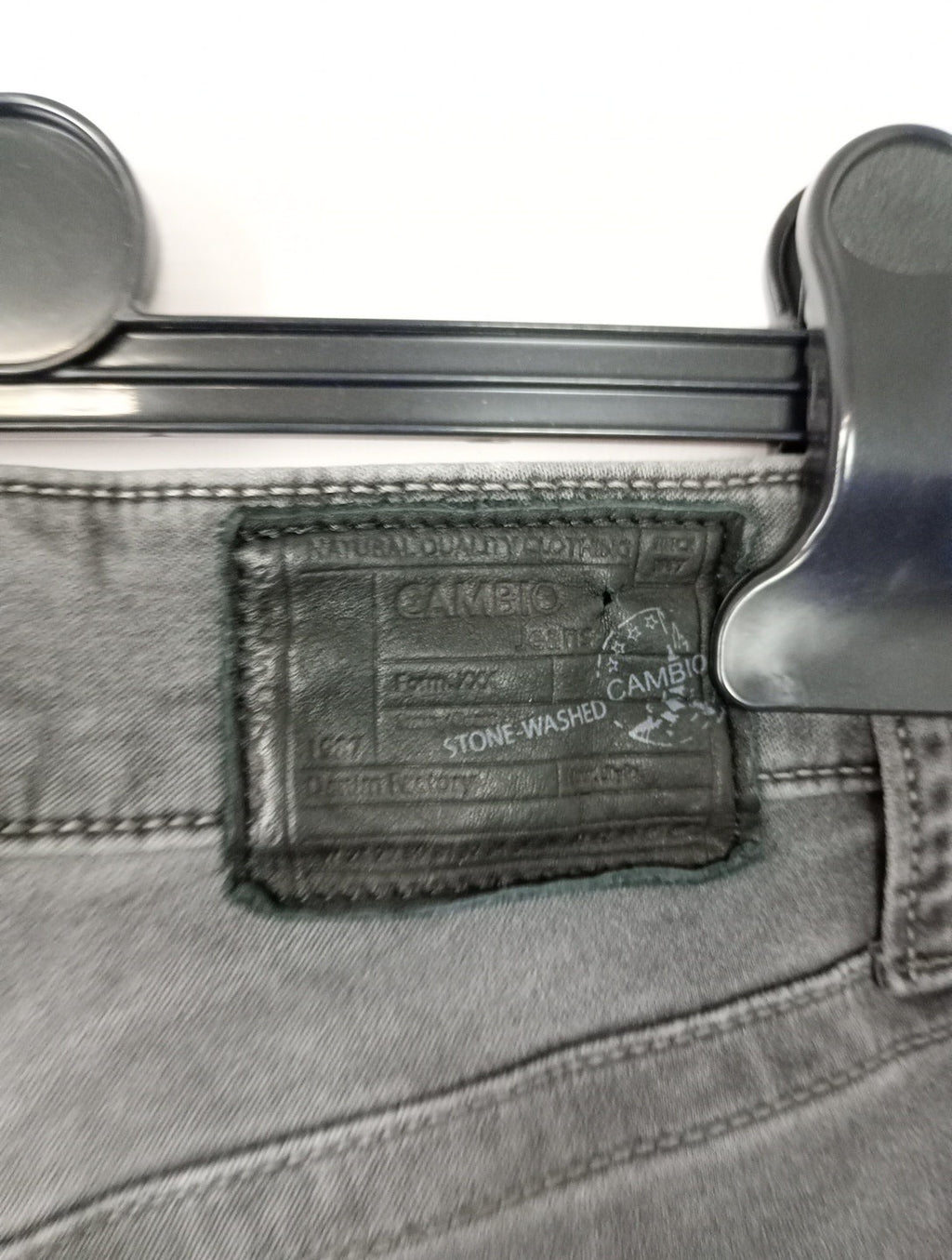 EK8594 Damen Jeans von CAMBIO, Grau, Gr.362