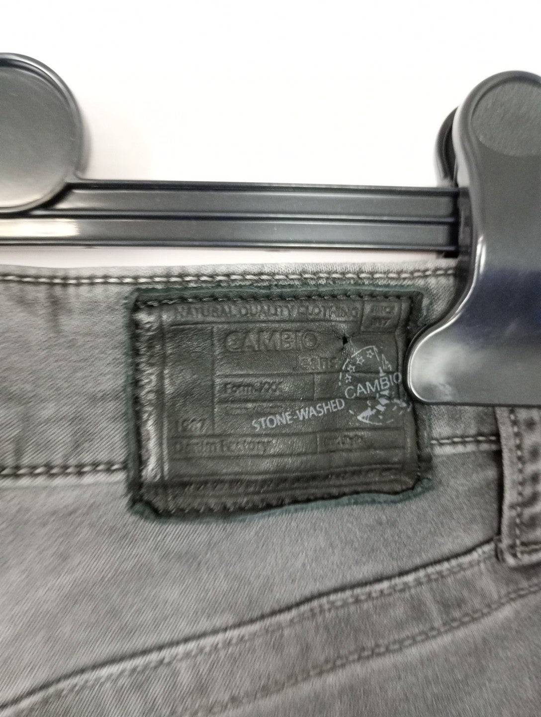 EK8594 Damen Jeans von CAMBIO, Grau, Gr.362