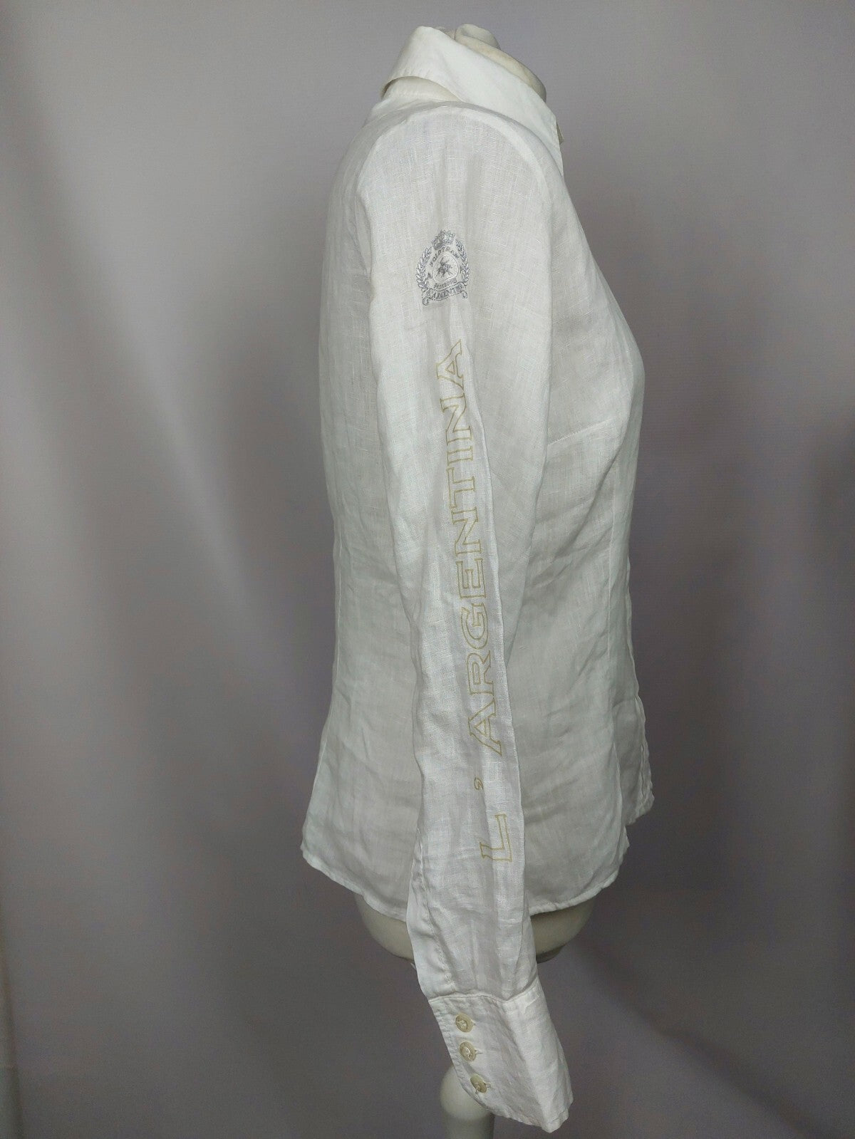 EK4831 Damen Bluse von L´Argentina, weiß, Gr. 387