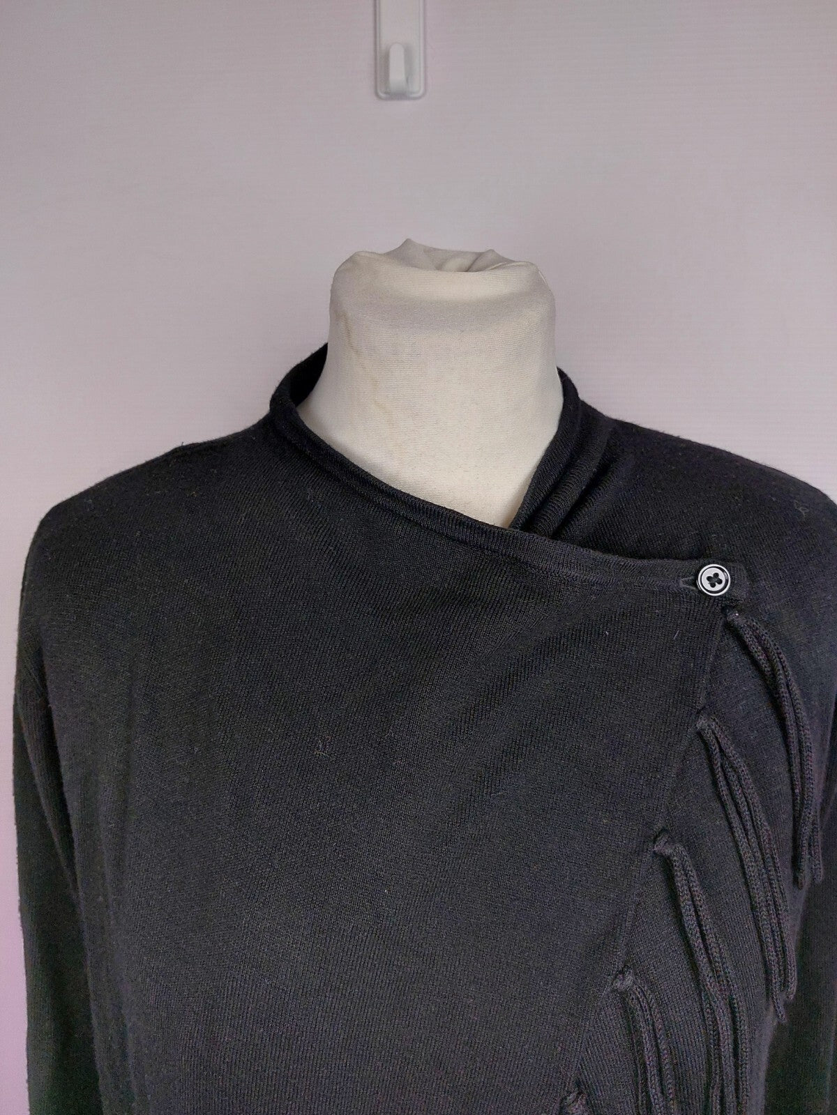 EK4879 Damen Strickjacke von comma, schwarz, Gr. 342