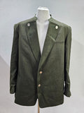 EK0265 Herren Trachten Jacke von Julius Lang, grün, Gr. 280