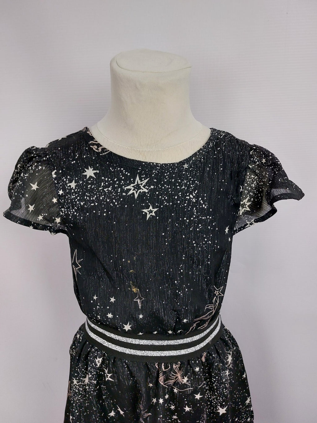 EK4523 Mädchen Kleid von Orchestra, schwarz, Gr.1281