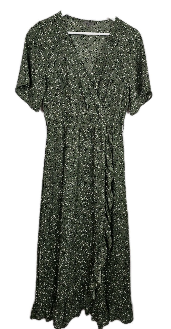 EK9513 Damen Kleid von Liz Devy, Dunkelgrün, Gr. M0