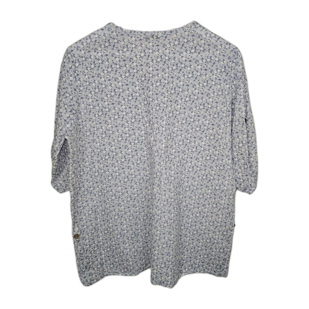 EK 9996 Damen Bluse von Fashion Highlight, Hellblau, Gr. M3