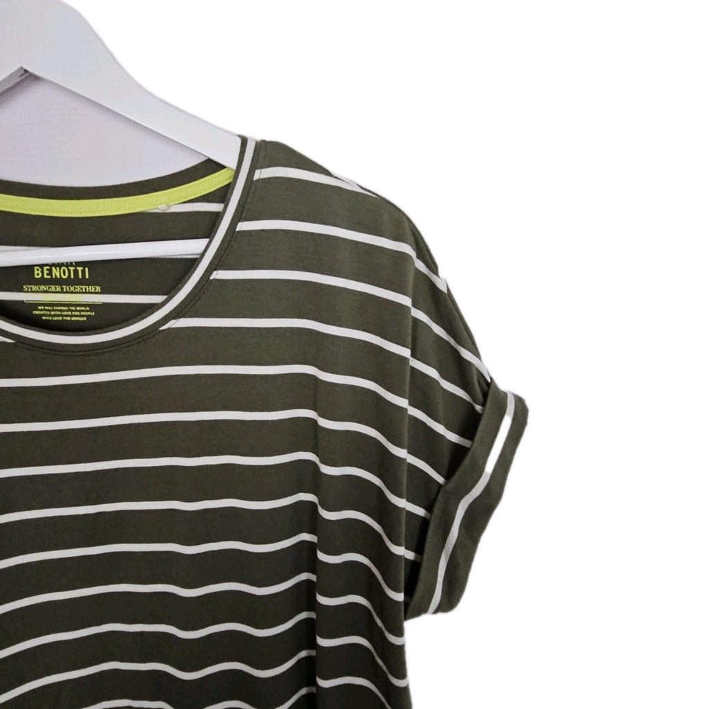 EK9539 Damen Tshirt von Gina Benotti, Grün, Gr. 36/381