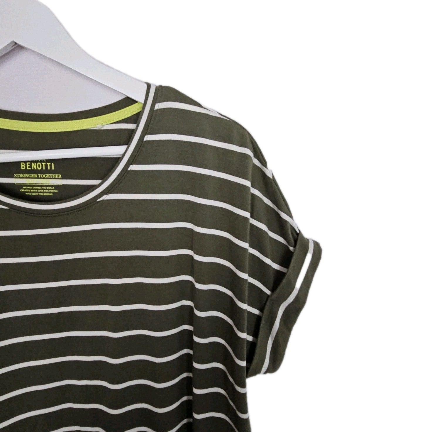 EK9539 Damen Tshirt von Gina Benotti, Grün, Gr. 36/381