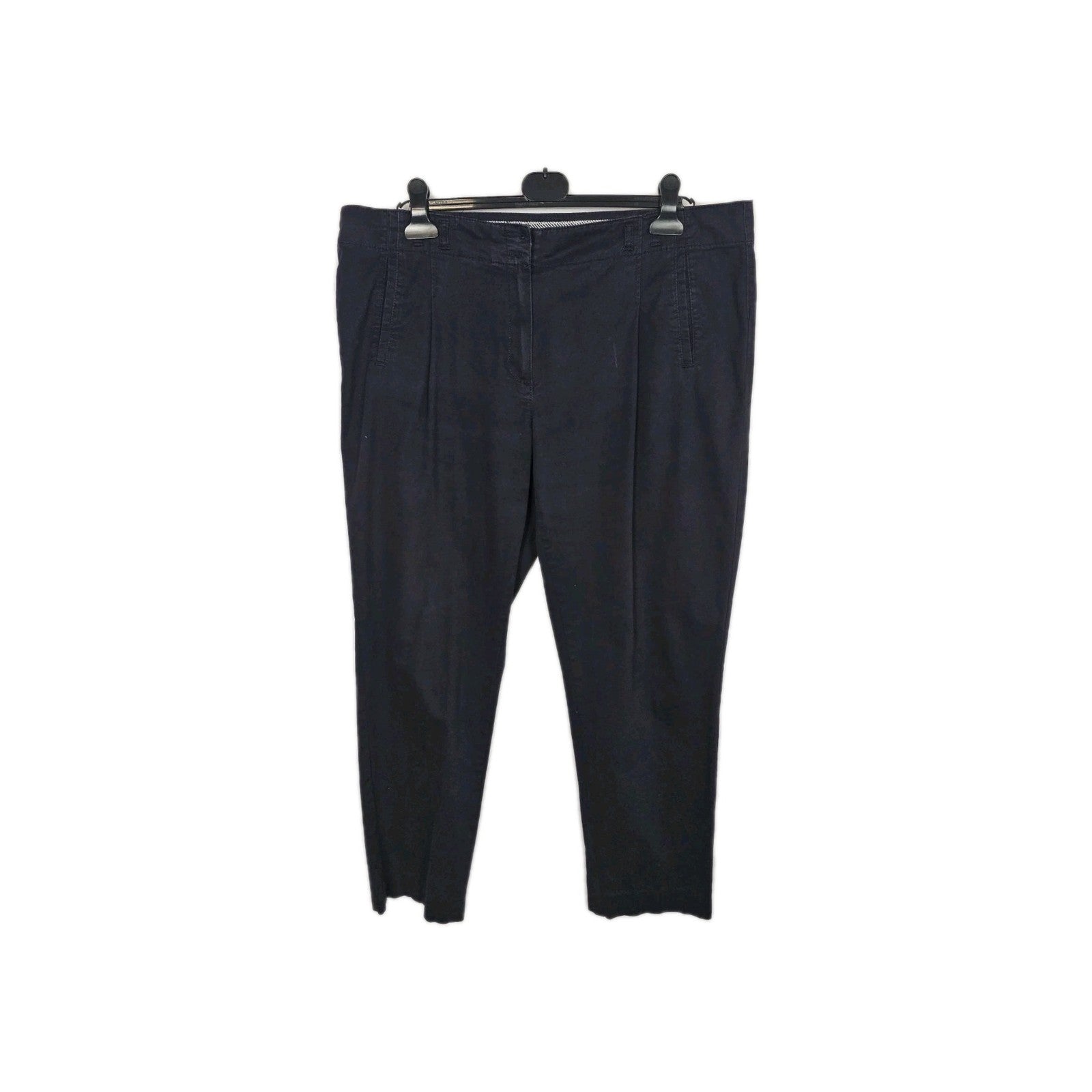 EK11107 Damen Hose Gr.46 Blau Hosenbund 51cm0
