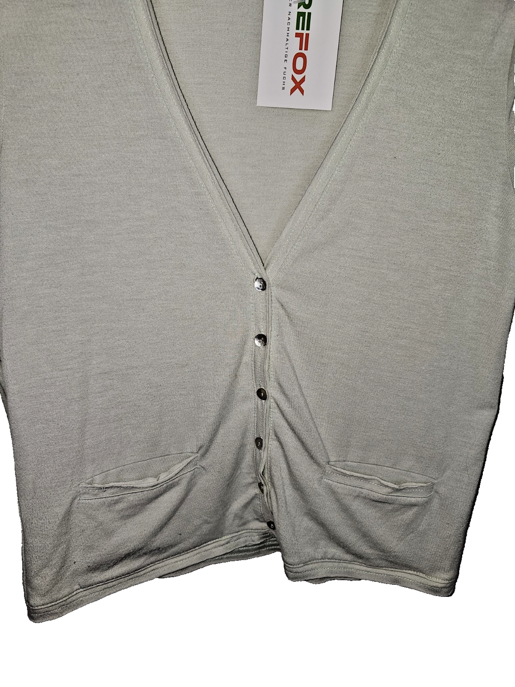 EK7142 Damen Strickjacke von H&M, Hellgrün,Gr. S1