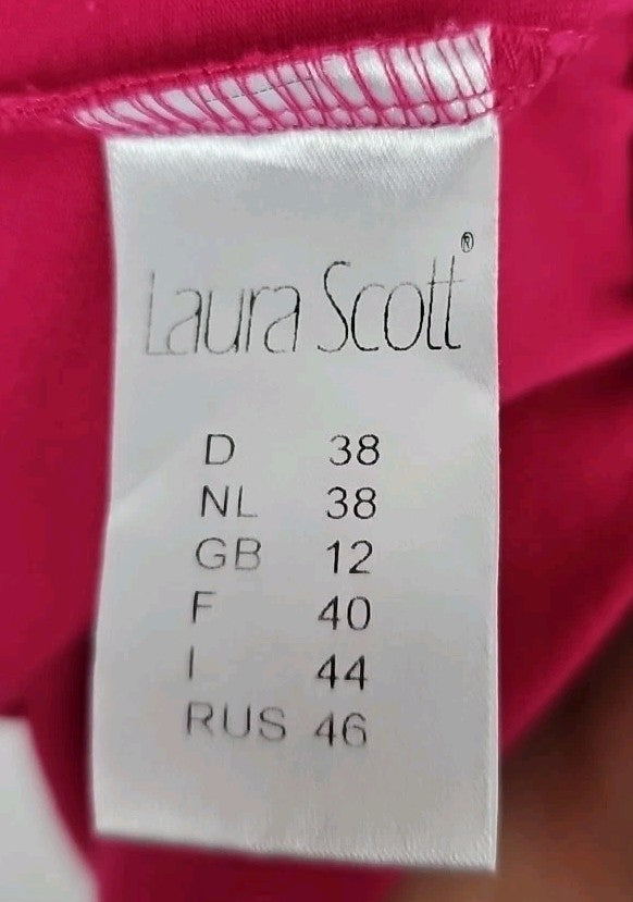 EK9492 Damen Kleid Laura Scott Gr.38 Pink2
