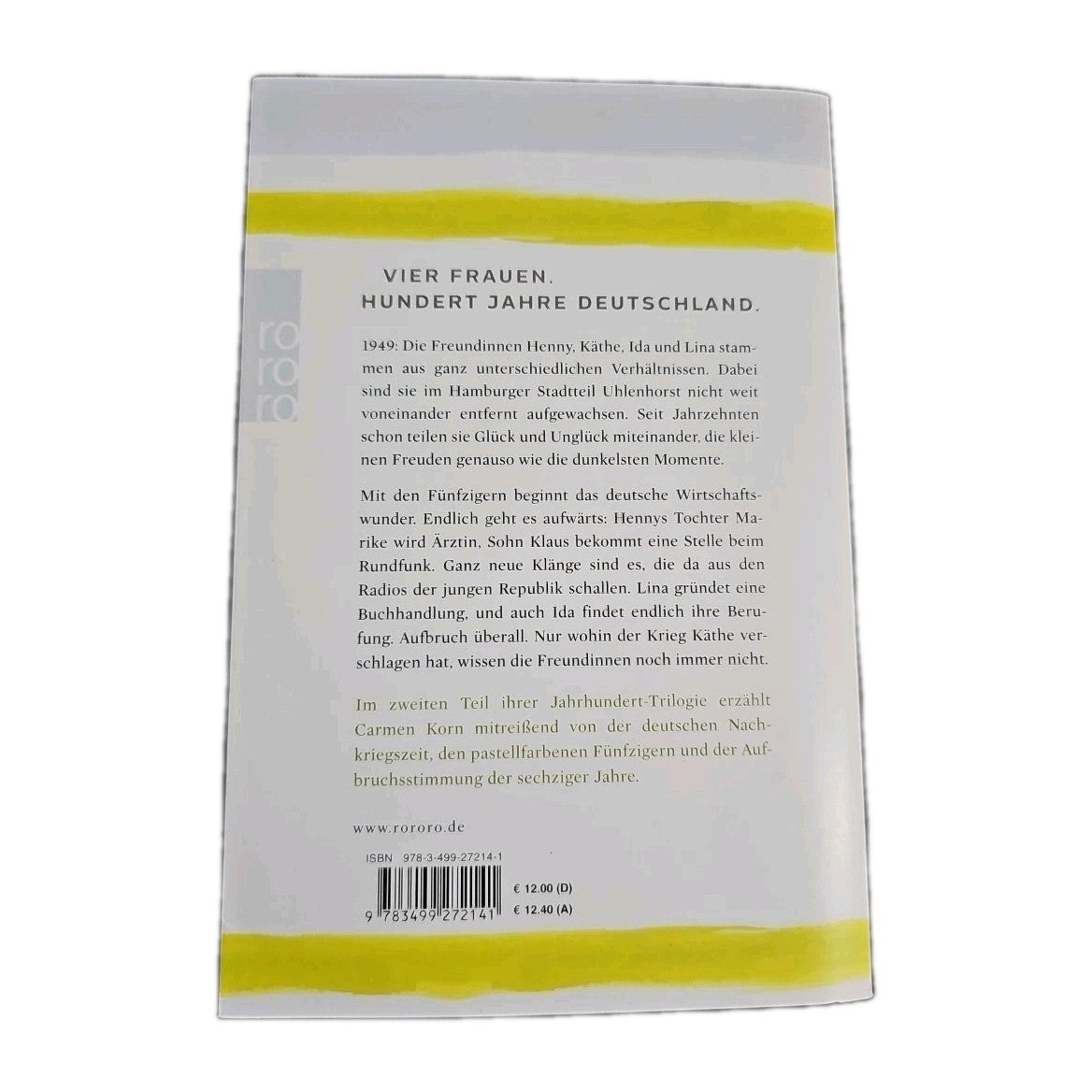 EB4137 Zeiten des Aufbruchs von Carmen Korn (2018, Taschenbuch)1