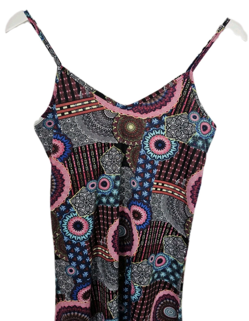 EK9519 Damen Kleid, Mehrfarbig, Gr. Ca. S1