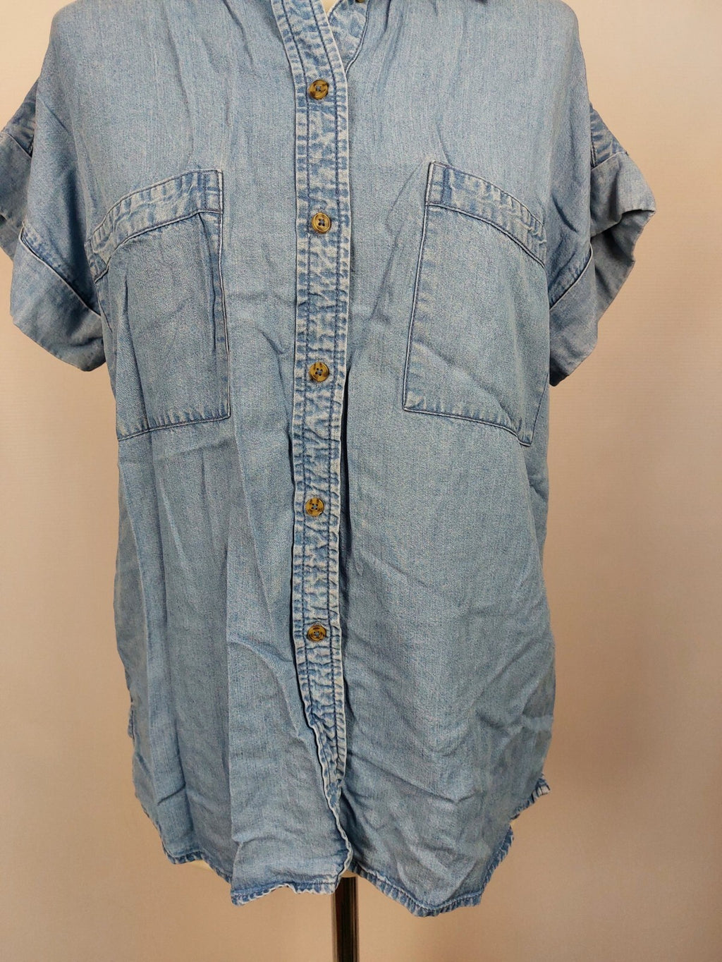 EK3250 Damen Bluse von Esprit, blau, denim, Gr. L2