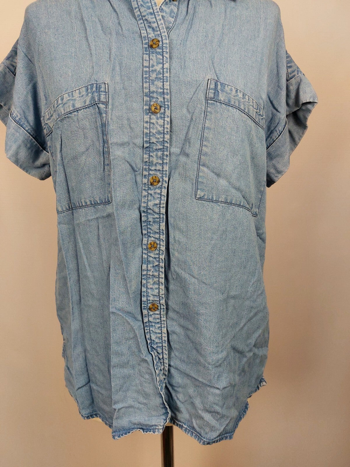 EK3250 Damen Bluse von Esprit, blau, denim, Gr. L2