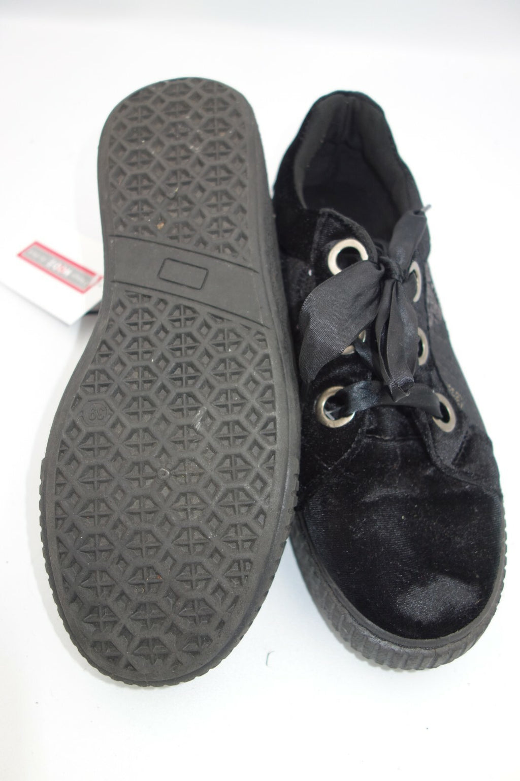 ES0077 Damen Sneaker von W cubed schwarz in 396