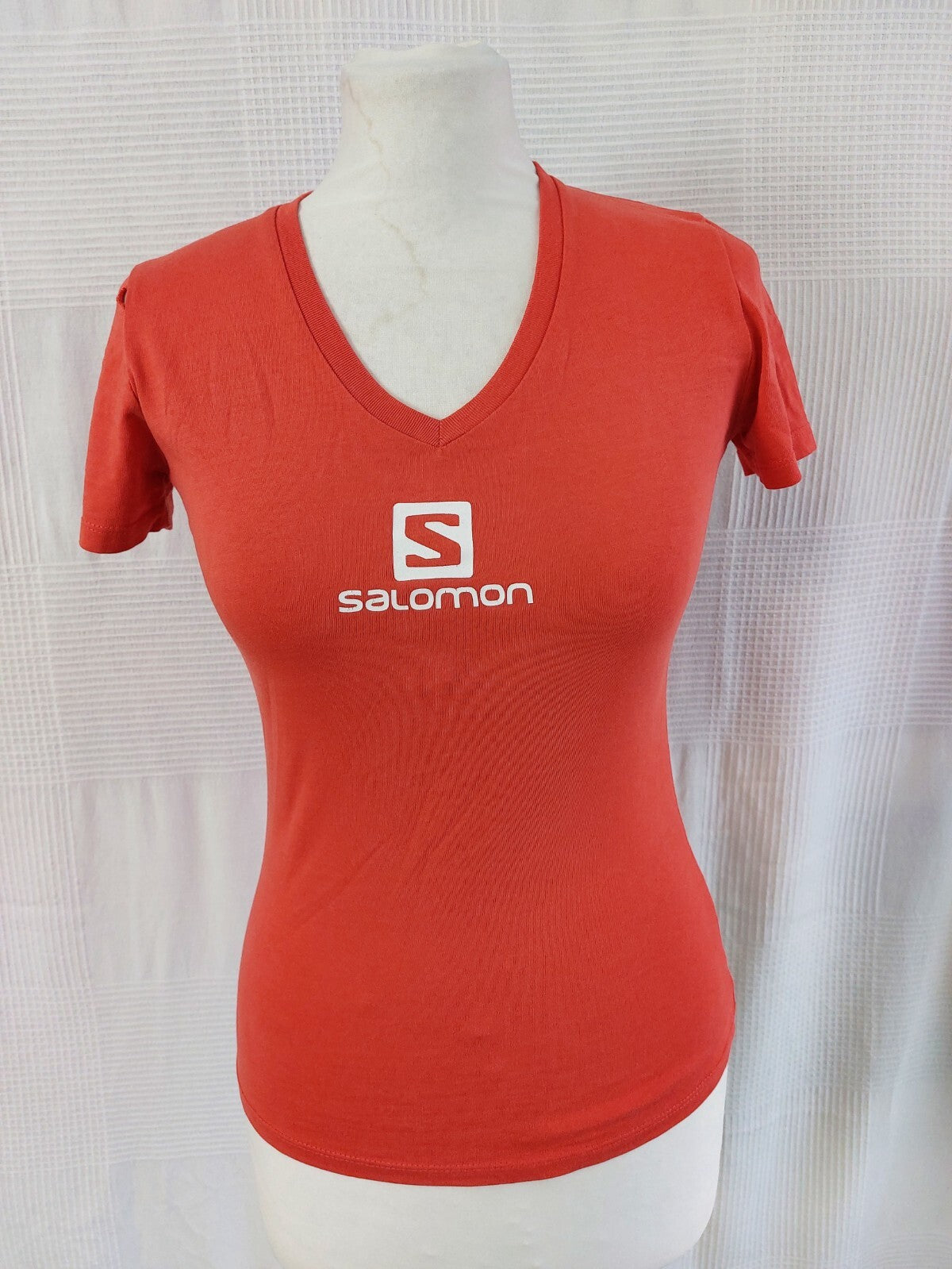 EK2857 Damen T-Shirt von Salomon, rot, Gr.XS0