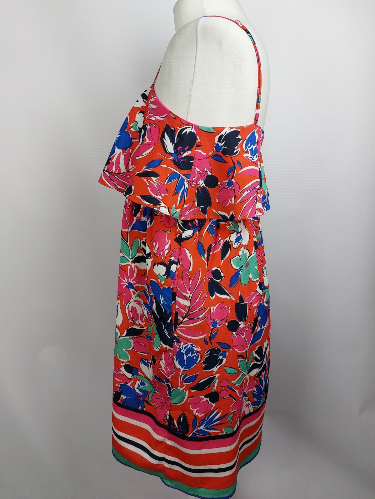 EK4650 Damen Kleid von MJ Queen, rot, Gr.M3
