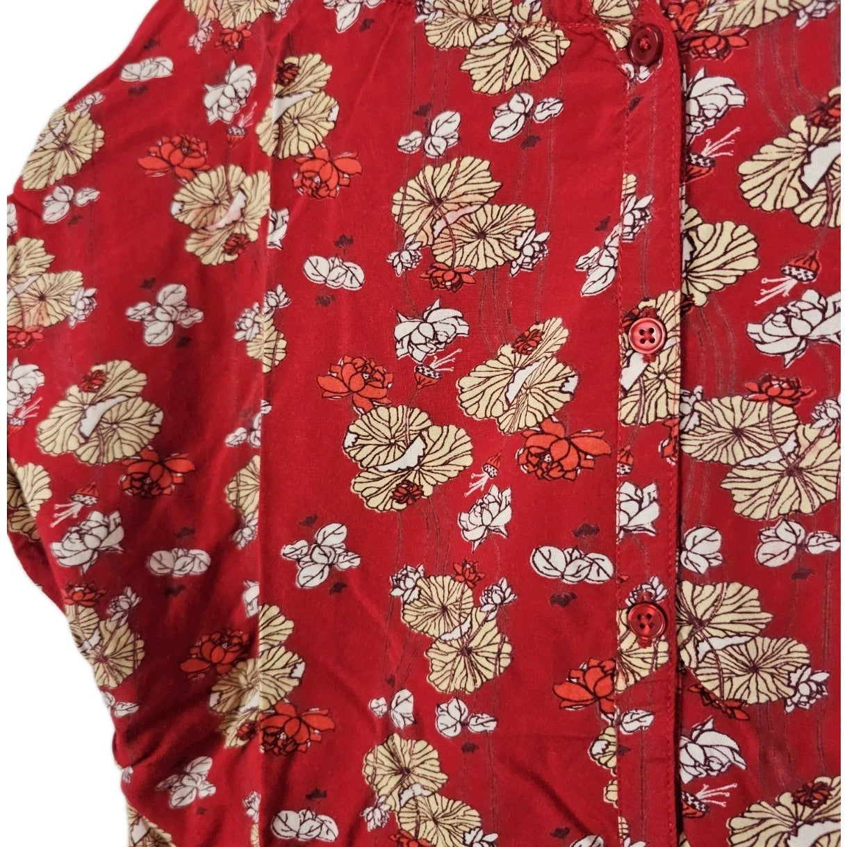 EK10887 Damen Bluse von Tranquillo, Rot, Gr. 403