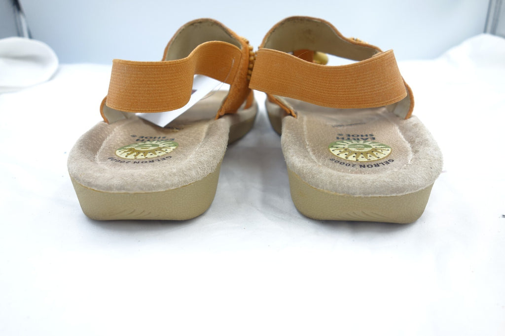 ES0567 Damen Sandalen von Earthshoe, orange, Gr. 83
