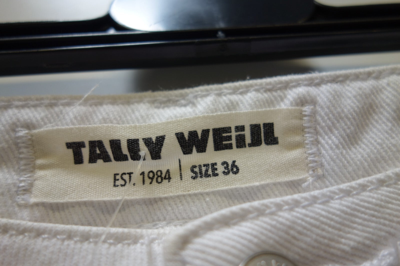 EK2059 Damen Shorts von Tally Weijl, weiß, Gr. 362