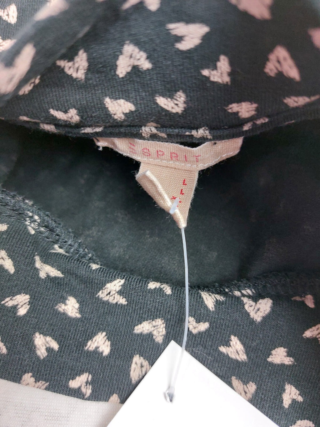 EK4610 Damen Shirt von Esprit, schwarz/beige, Gr. L5