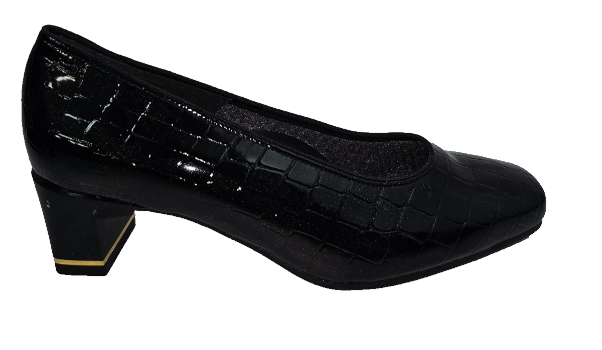 ES743 Damen Schuh bon Jenny By Ara, Schwarz,  Gr. 3½4