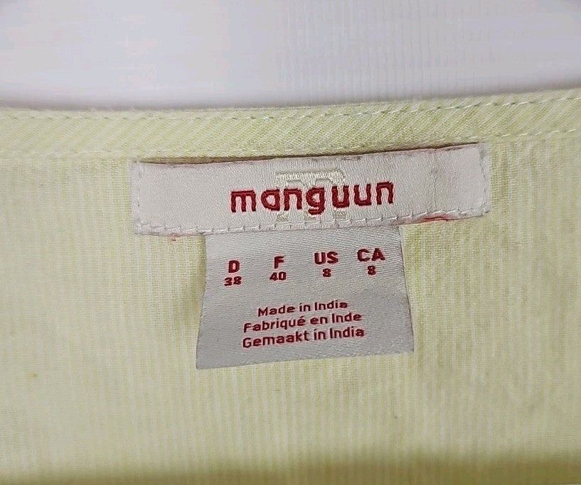 EK10019 Damen T-Shirt Manguun Gr.38 Gelb1