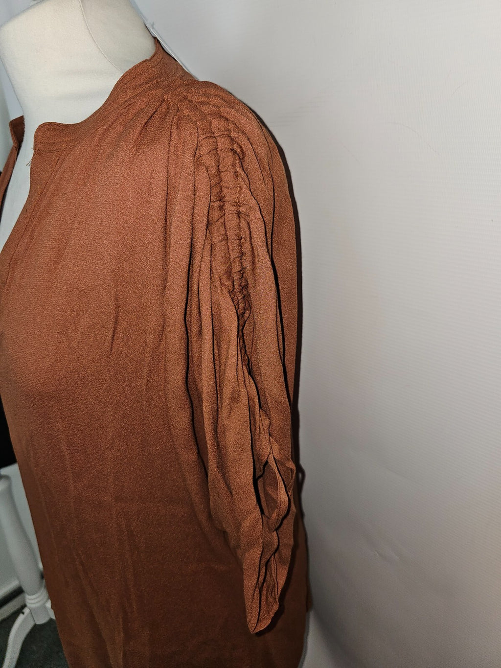 EK6371 Damen Bluse von Madeleine, braun, Gr.382