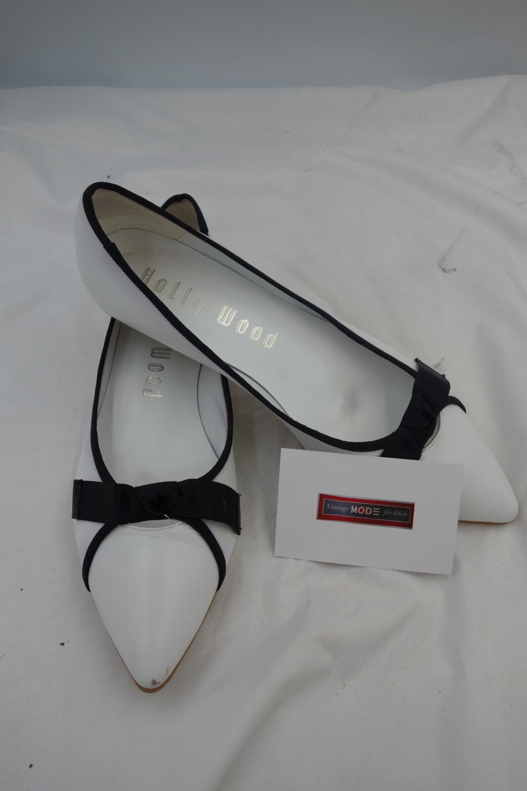 ES0627 Damen Ballerinas von Holly Wood, weiß, gr. 370