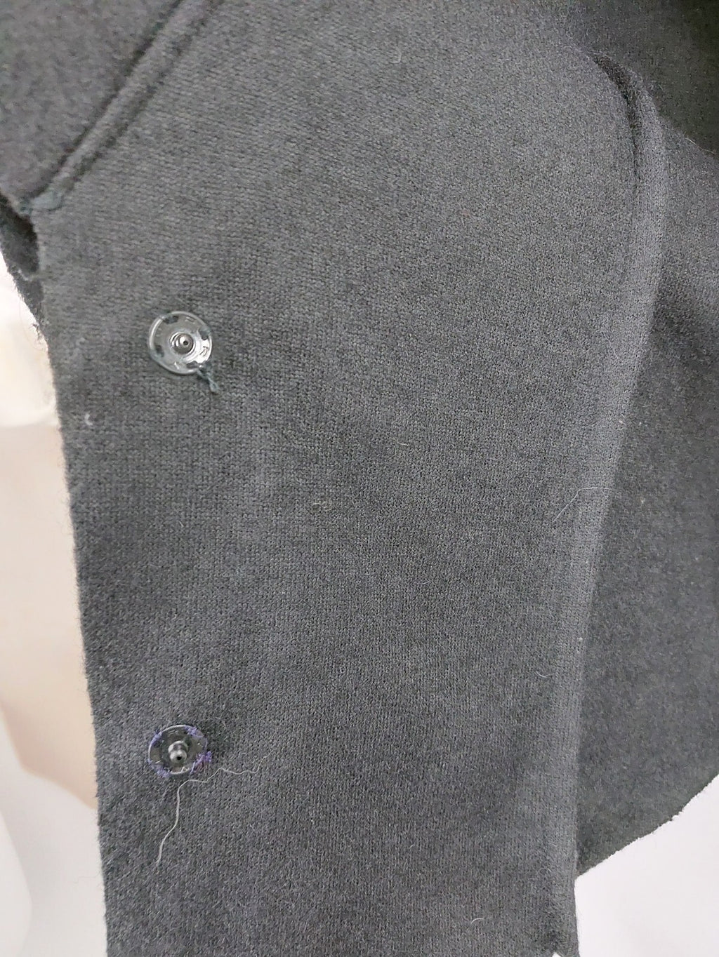 EK3181 Damen Wolljacke von Gregoria Recio Genéve, schwarz, Gr. 383