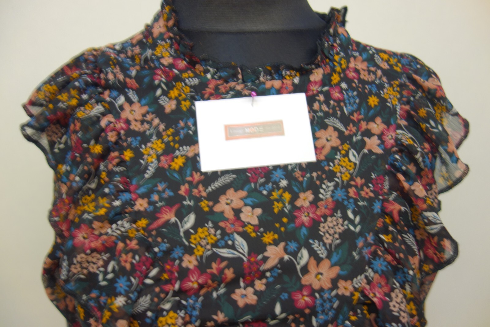 EK3002 Damen Bluse von Tally Weijl, geblümt, Gr. XS1